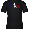 Baseball USA Flag American Tradition Spirit Youth T-Shirt –