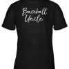 Baseball Uncle Shirt for Men Cool Baseball Uncle Youth T-Shirt –