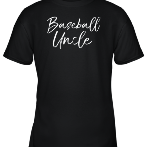 Baseball Uncle Shirt for Men Cool Baseball Uncle Youth T-Shirt –