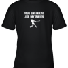 Baseball Your Girlfriend Likes My Swing Youth T-Shirt –