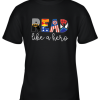 Batman Wonder Woman Captain America READ Like A Hero Youth T-Shirt –
