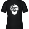 Bearded Baseball Catcher Youth T-Shirt –