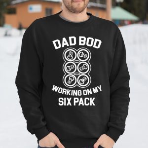 Beer Lover Funny Shirt Dad Bod Working On My Six Pack Fun Drinking Beer T Shirt Itees Global 3