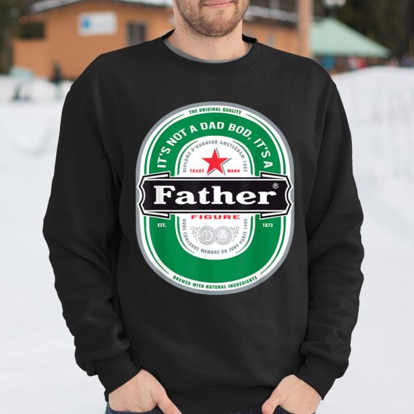 Beer Lover Funny Shirt Mens It’s Not a Dad Bod It’s a Father Figure Beer Fathers Day T Shirt  Itees Global