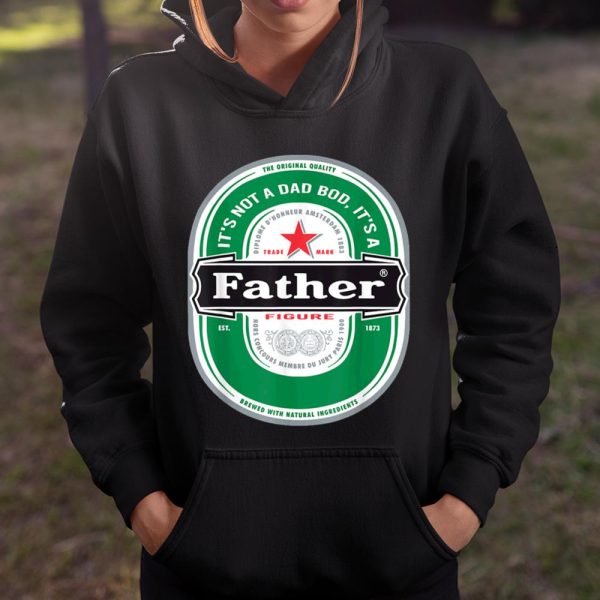 Beer Lover Funny Shirt Mens It’s Not a Dad Bod It’s a Father Figure Beer Fathers Day T Shirt  Itees Global