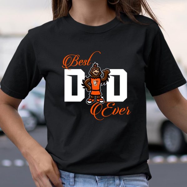 Best Bowling Green Falcons Dad Ever Football Shirt T Shirt  Itees Global