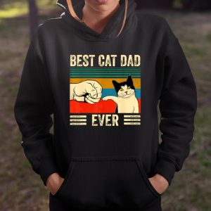 Best Cat Dad Ever T Shirt Itees Global 4