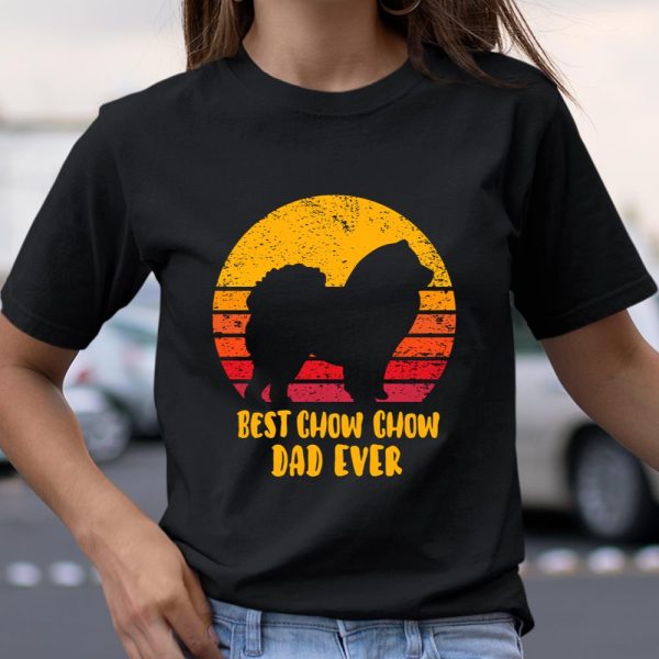 Best Chow Chow Dad Ever Funny Gift Father Long Sleeve T Shirt.3XSJT4UDCN T Shirt  Itees Global