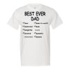 Best Ever Dad T-Shirt
