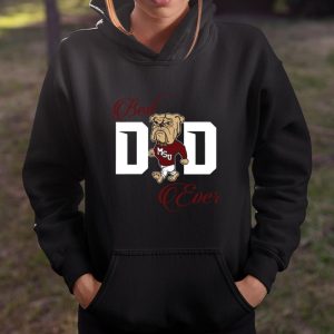 Best Mississippi Bulldogs Dad Ever Football Shirt T Shirt Itees Global 4