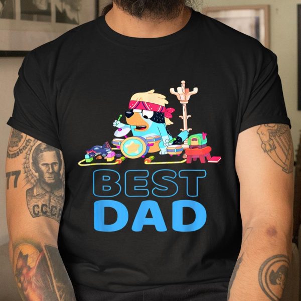 Bluey Best Dad Matching Family For Lover T Shirt  Itees Global