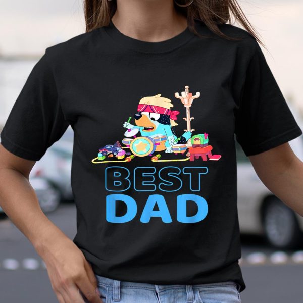 Bluey Best Dad Matching Family For Lover T Shirt  Itees Global