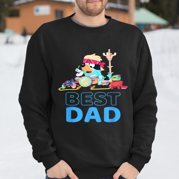 Bluey Best Dad Matching Family For Lover T Shirt  Itees Global