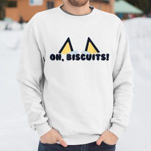 Blueys Oh Biscuits Mums Dad Cartoon Mothers T Shirt Itees Global 3