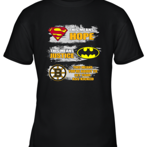 Boston Bruins Kick Your Ass Youth T-Shirt –