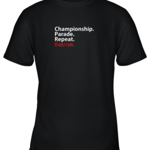 Boston Championship 2018 Game Day Shirt Baseball Youth T-Shirt –