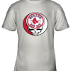Boston Red Sox The Grateful Dead Baseball MLB Mashup Youth T-Shirt –