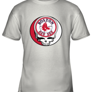 Boston Red Sox The Grateful Dead Baseball MLB Mashup Youth T-Shirt –