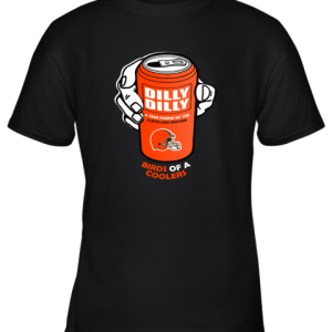 Bud Light Dilly Dilly! Cleveland Browns Birds Of A Cooler Youth T-Shirt –
