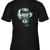 Bud Light Dilly Dilly! Green Bay Packers Birds Of A Cooler Youth T-Shirt –