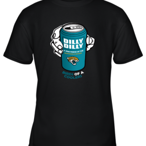 Bud Light Dilly Dilly! Jacksonville Jaguars Birds Of A Cooler Youth T-Shirt –