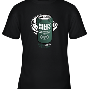 Bud Light Dilly Dilly! New York Jets Birds Of A Cooler Youth T-Shirt –
