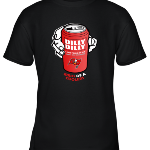 Bud Light Dilly Dilly! Tampa Bay Buccaneers Birds Of A Cooler Youth T-Shirt –
