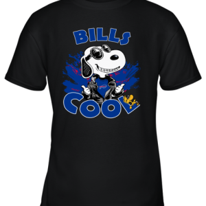 Buffalo Bills Snoopy Joe Cool We’re Awesome Youth T-Shirt –