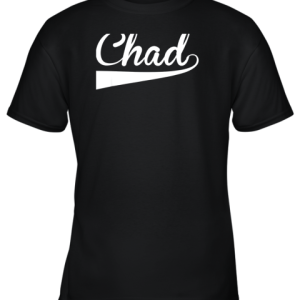 CHAD Country Name Baseball Softball Styled Youth T-Shirt –