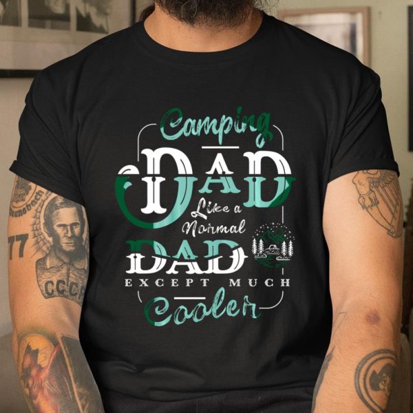 Camping Dad Gifts For Daddy Father Day Camper Men T Shirt  Itees Global