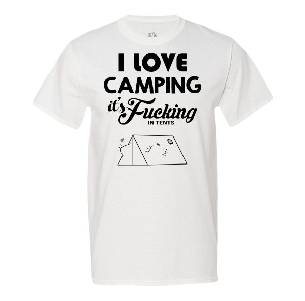 Camping Is In Tents Men’s Tee