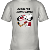 Carolina Hurricanes Ice Hockey Broken Teeth Snoopy NHL Youth T-Shirt –