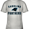 Carolina Panthers NFL Line by Fanatics Branded Gray Victory Youth T-Shirt –