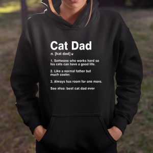 Cat Dad Definition Funny Meaning Shirt Cat Lover Father T Shirt Itees Global 4