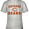 Chicago Bears NFL Line Gray Victory Youth T-Shirt –
