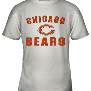 Chicago Bears NFL Line Gray Victory Youth T-Shirt –