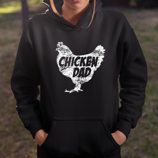 Chicken Dad T Shirt Funny Farm Farmer Tee Father Gift T Shirt  Itees Global