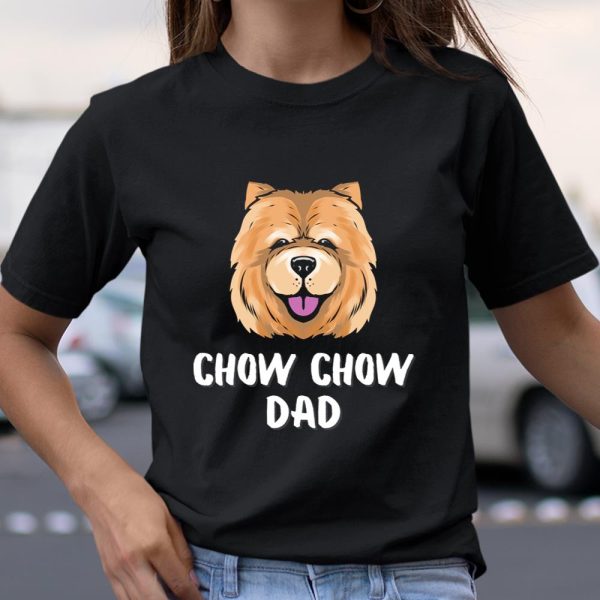 Chow Chow Dad Puppy Dog Lover Long Sleeve T Shirt.M1S1T7U6CL T Shirt  Itees Global