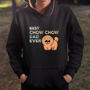 Chow Chow Dad World s Best Chow Chow Dog Dad Retro Vintage Long Sleeve T ShirtQQSPTOUNC4 T Shirt Itees Global 4