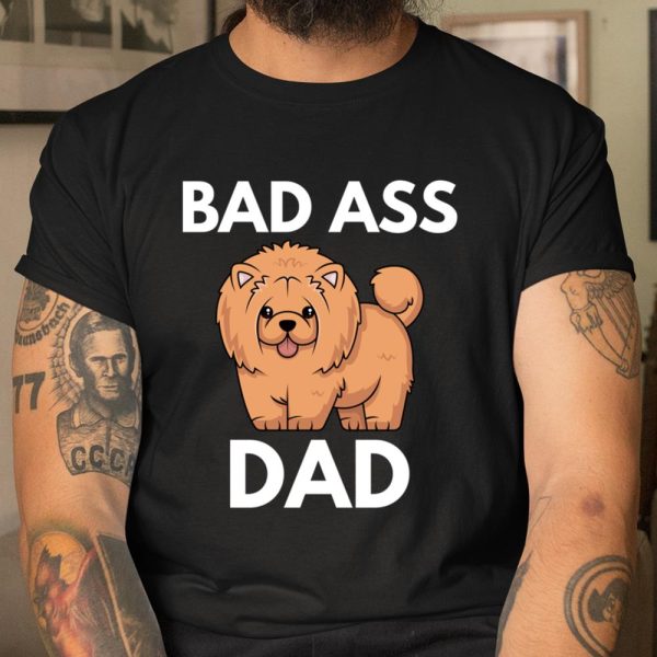 Chow Chow Dog Dad Badass Chow Chow Dad Long Sleeve T Shirt.OESOTJUJCY T Shirt  Itees Global