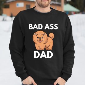 Chow Chow Dog Dad Badass Chow Chow Dad Long Sleeve T ShirtOESOTJUJCY T Shirt Itees Global 3