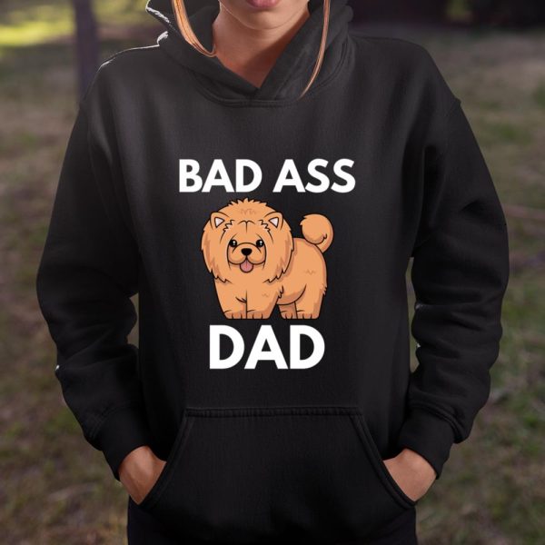 Chow Chow Dog Dad Badass Chow Chow Dad Long Sleeve T Shirt.OESOTJUJCY T Shirt  Itees Global