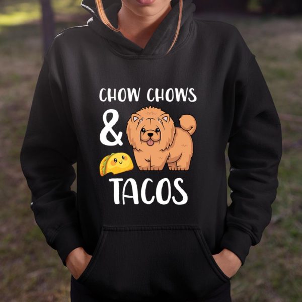 Chow Chow and Tacos Funny Chow Chow Mom Dad and Taco Lover Long Sleeve T Shirt.Q9SJT3U7CX T Shirt  Itees Global