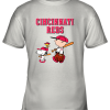 Cincinnati Reds Let’s Play Baseball Together Snoopy MLB Youth T-Shirt –