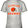 Cleveland Browns NFL Line by Fanatics Branded Brown Victory Youth T-Shirt –