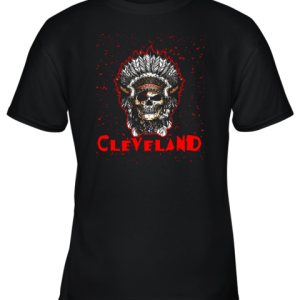 Cleveland Hometown Indian Tribe Vintage Baseball Fan Awesome Youth T-Shirt –