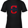 Cleveland Hometown Indian Tribe Vintage for Baseball Fans Youth T-Shirt –
