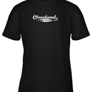 Cleveland Shirt Native American Feather Baseball Youth T-Shirt –