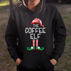 Coffee Elf Family Matching Group Christmas Gift Mom Dad T Shirt Itees Global 4