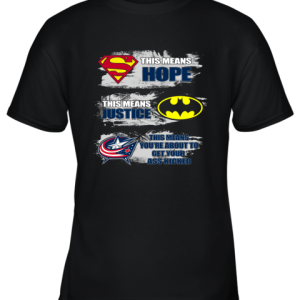 Columbus Blue Jackets Kick Your Ass Youth T-Shirt –